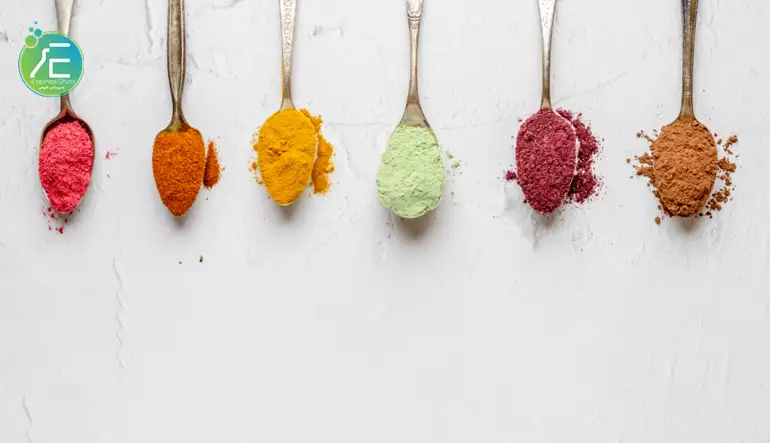 روش استفاده از انواع مختلف رنگ خوراکی